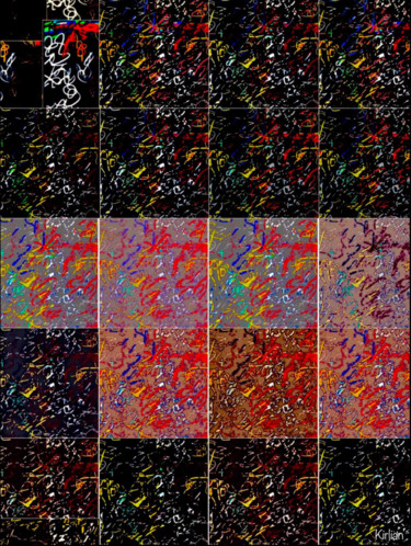 Digitale Kunst mit dem Titel "GraffTime" von Kirlian, Original-Kunstwerk, Digitale Malerei