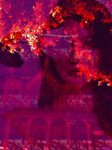 Arts numériques intitulée "Pandora, Amour myst…" par Kirlian, Œuvre d'art originale, Photo montage