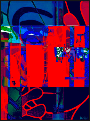 Arte digital titulada "Imbroglio" por Kirlian, Obra de arte original, Trabajo Digital 2D