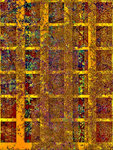 Digital Arts titled "Cartes sur table" by Kirlian, Original Artwork, Digital Painting