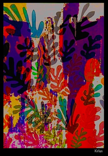Fauve // Tableau Moderne Arts numériques intitulée "Fauve // Tableau Mo…" par Kirlian, Œuvre d'art originale, Travail numérique 2D
