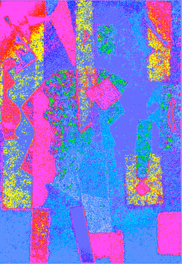 Grafika cyfrowa / sztuka generowana cyfrowo zatytułowany „Chevalier Sept” autorstwa Kirlian, Oryginalna praca, Malarstwo cyf…