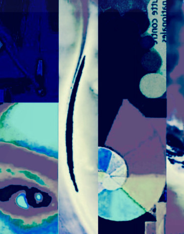 Digitale Kunst mit dem Titel "Eye Love You." von Kirlian, Original-Kunstwerk, Digitale Malerei