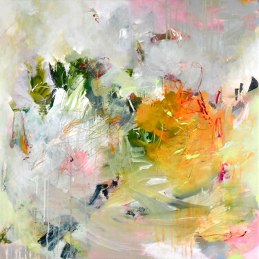 Картина под названием "Catch a sunny day" - Kirsten Handelmann, Подлинное произведение искусства, Акрил Установлен на Деревя…