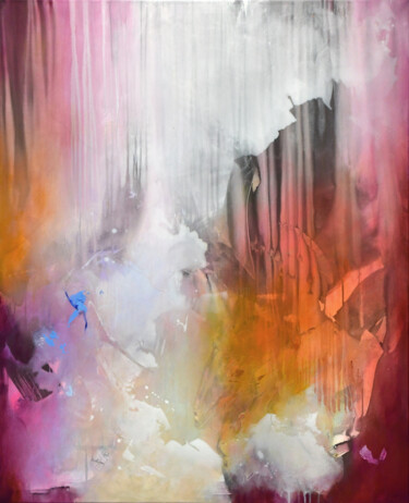 Peinture intitulée "Seventh heaven" par Kirsten Handelmann, Œuvre d'art originale, Acrylique Monté sur Châssis en bois