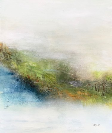 Malerei mit dem Titel "Summerheat I" von Kirsten Schankweiler, Original-Kunstwerk, Acryl
