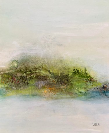 Malerei mit dem Titel "Summerheat III" von Kirsten Schankweiler, Original-Kunstwerk, Acryl