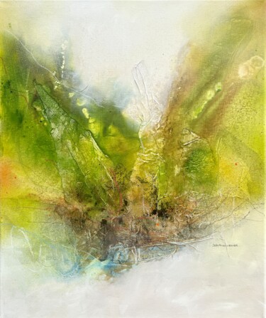 Painting titled "And into the forest…" by Kirsten Schankweiler, Original Artwork, Acrylic