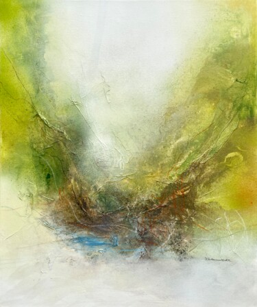 Картина под названием "And into the forest…" - Kirsten Schankweiler, Подлинное произведение искусства, Акрил