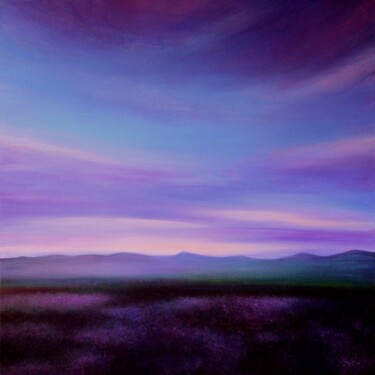Painting titled "Evening Colours" by Kirstin Mccoy, Original Artwork, Oil