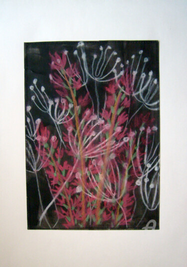 Картина под названием "Forest Grass" - Natalia Кislitsa, Подлинное произведение искусства, Акрил