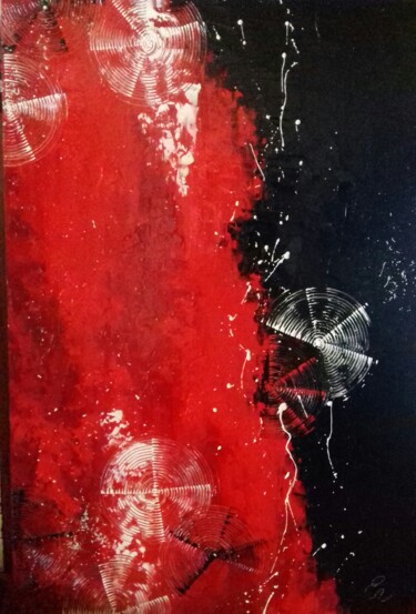 Картина под названием "Арт 42" - Елена Герасименко, Подлинное произведение искусства, Масло