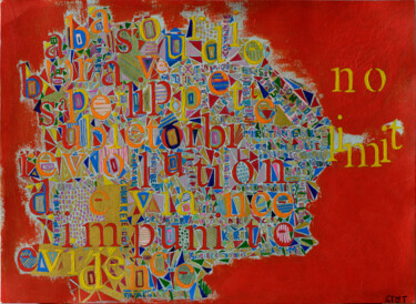 Painting titled "No limit" by Kiüt, Original Artwork, Acrylic