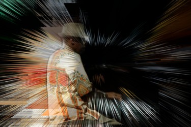 Photographie intitulée "Le pianiste de jazz" par Jean Marc Kokel, Œuvre d'art originale, Photographie numérique