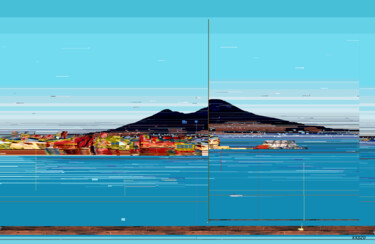 Digitale Kunst mit dem Titel "World Landscape Pro…" von Kkdzo, Original-Kunstwerk, Digitale Collage