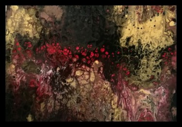 Malerei mit dem Titel "mystere" von Kalhan-Inspiration, Original-Kunstwerk, Acryl