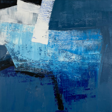 Pittura intitolato "Follow the Light #2…" da Klara Gunnlaugsdottir, Opera d'arte originale, Acrilico Montato su Barella di t…
