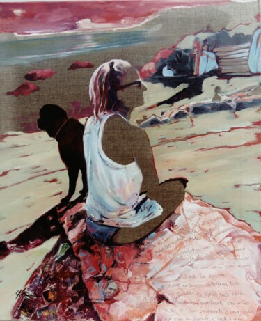 Pintura titulada "Soneto" por Klaudia Neuhardt, Obra de arte original, Oleo Montado en Otro panel rígido