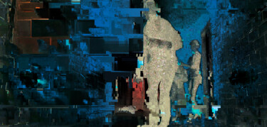 Digitale Kunst mit dem Titel "The Oneiroi" von Klaus Rudolph, Original-Kunstwerk, 2D digitale Arbeit