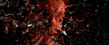 Digitale Kunst mit dem Titel "Antichrist" von Klaus Rudolph, Original-Kunstwerk, 2D digitale Arbeit
