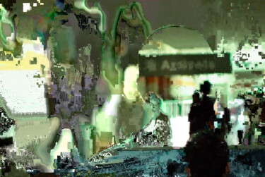 Digital Arts με τίτλο "Traffic III" από Klaus Rudolph, Αυθεντικά έργα τέχνης, 2D ψηφιακή εργασία