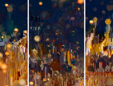 Arts numériques intitulée "In Memoriam, Berlin…" par Klaus Rudolph, Œuvre d'art originale, Travail numérique 2D