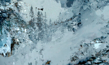 Arts numériques intitulée "Winterreise II" par Klaus Rudolph, Œuvre d'art originale, Travail numérique 2D