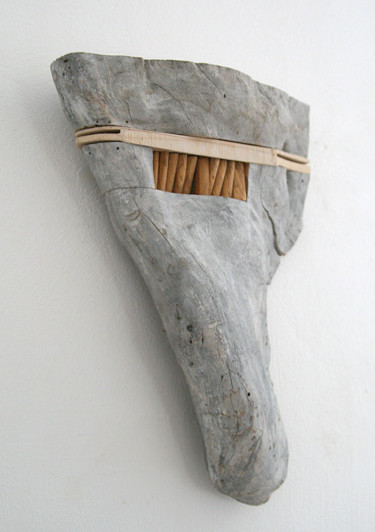 Sculpture intitulée "Board Object" par Klaus Schröder, Œuvre d'art originale, Bois