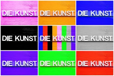 Fotografie mit dem Titel "the art of die Kunst" von Klaus Vartzbed, Original-Kunstwerk