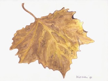 Drawing titled "Fall" by Klazien De Vries, Original Artwork