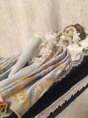 Текстильное искусство под названием ""К Богу на бал"" - Светлана Клевер, Подлинное произведение искусства