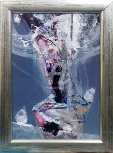 Painting titled "Fascinating abstrac…" by Kloska Ovidiu, Original Artwork, Acrylic