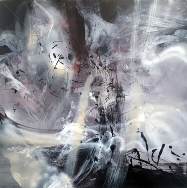 Peinture intitulée "Large XXL Painting…" par Kloska Ovidiu, Œuvre d'art originale, Acrylique