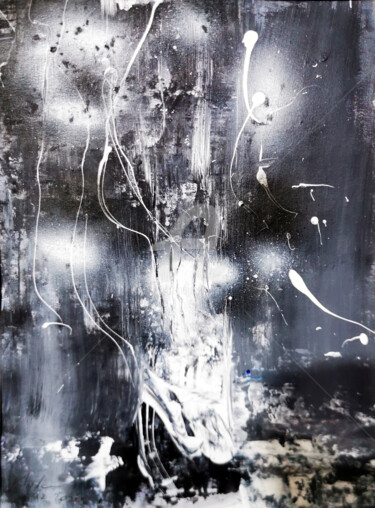 Картина под названием "Framed spontaneous…" - Kloska Ovidiu, Подлинное произведение искусства, Акрил