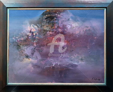 Картина под названием "Beautiful framed en…" - Kloska Ovidiu, Подлинное произведение искусства, Акрил Установлен на Деревянн…