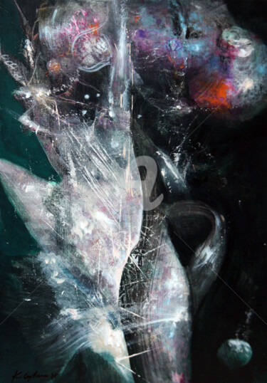 Картина под названием "SUBLIME STILL LIFE…" - Kloska Ovidiu, Подлинное произведение искусства, Акрил