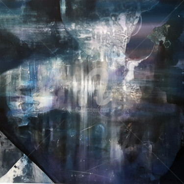 Картина под названием "I SHARE SERENITY IN…" - Kloska Ovidiu, Подлинное произведение искусства, Акрил