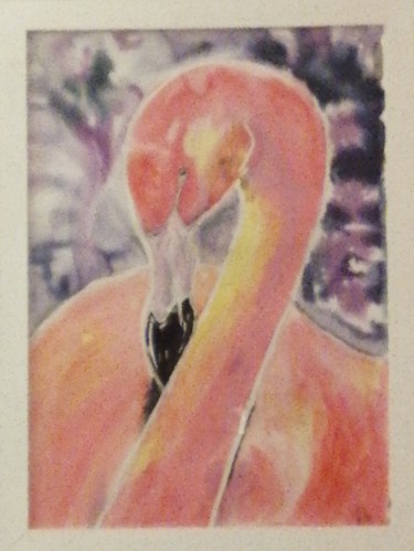 Painting titled "Swann swann" by Claire Ferrari (klrferr), Original Artwork, Ink