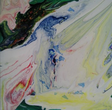 Painting titled "Abstrait 30" by Claire Ferrari (klrferr), Original Artwork, Acrylic