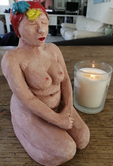 Sculpture titled "Eloise" by Claire Ferrari (klrferr), Original Artwork, Clay