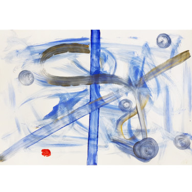 Malerei mit dem Titel "abstract 410" von Alexandra Knabengof, Original-Kunstwerk, Acryl