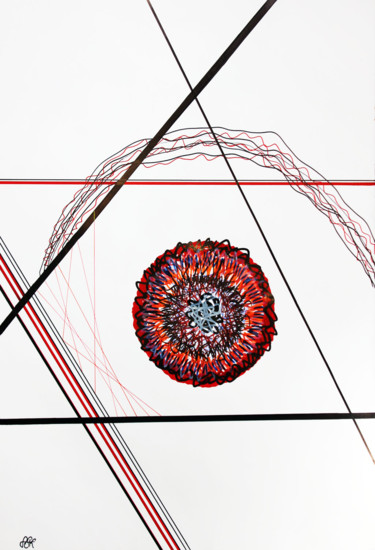 Картина под названием "abstract 1104" - Alexandra Knabengof, Подлинное произведение искусства, Другой