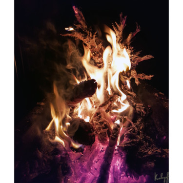 Fotografia intitolato "fire 2804" da Alexandra Knabengof, Opera d'arte originale