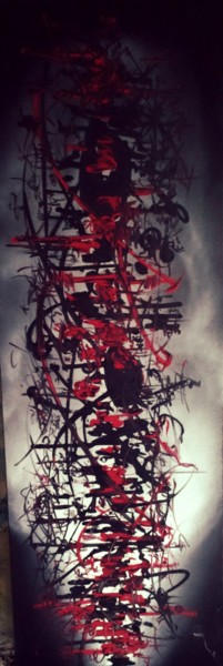 Картина под названием "experience-atelier-…" - Knobloch Six, Подлинное произведение искусства, Акрил