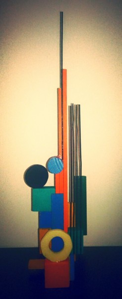 Скульптура под названием "Nouvelle réalisatio…" - Knobloch Six, Подлинное произведение искусства, Дерево