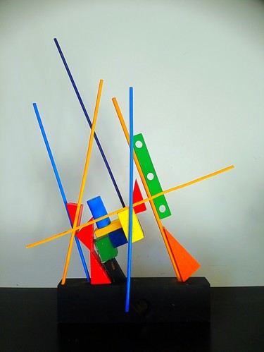 Sculpture intitulée "Réalisation Composi…" par Knobloch Six, Œuvre d'art originale, Bois