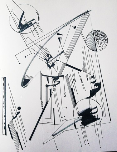 Zeichnungen mit dem Titel "Atelier knobloch Ex…" von Knobloch Six, Original-Kunstwerk