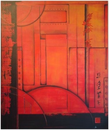 Peinture intitulée "Rêves d'orient" par Thomas Kobus, Œuvre d'art originale, Huile