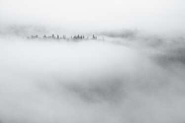 Photography titled "Foggy Morning" by Dmitriy Kochergin, Original Artwork, Digital Photography