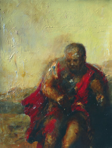 Картина под названием "Claudius - that's me" - Andrei Kokarev, Подлинное произведение искусства, Масло